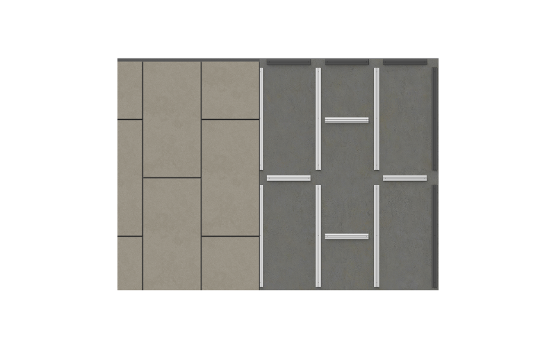 Installation de panneaux MAA